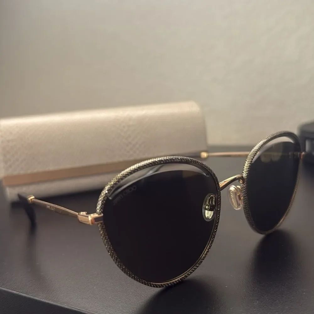 Jimmy Choo Gold sunglasses - Picture 6 of 7